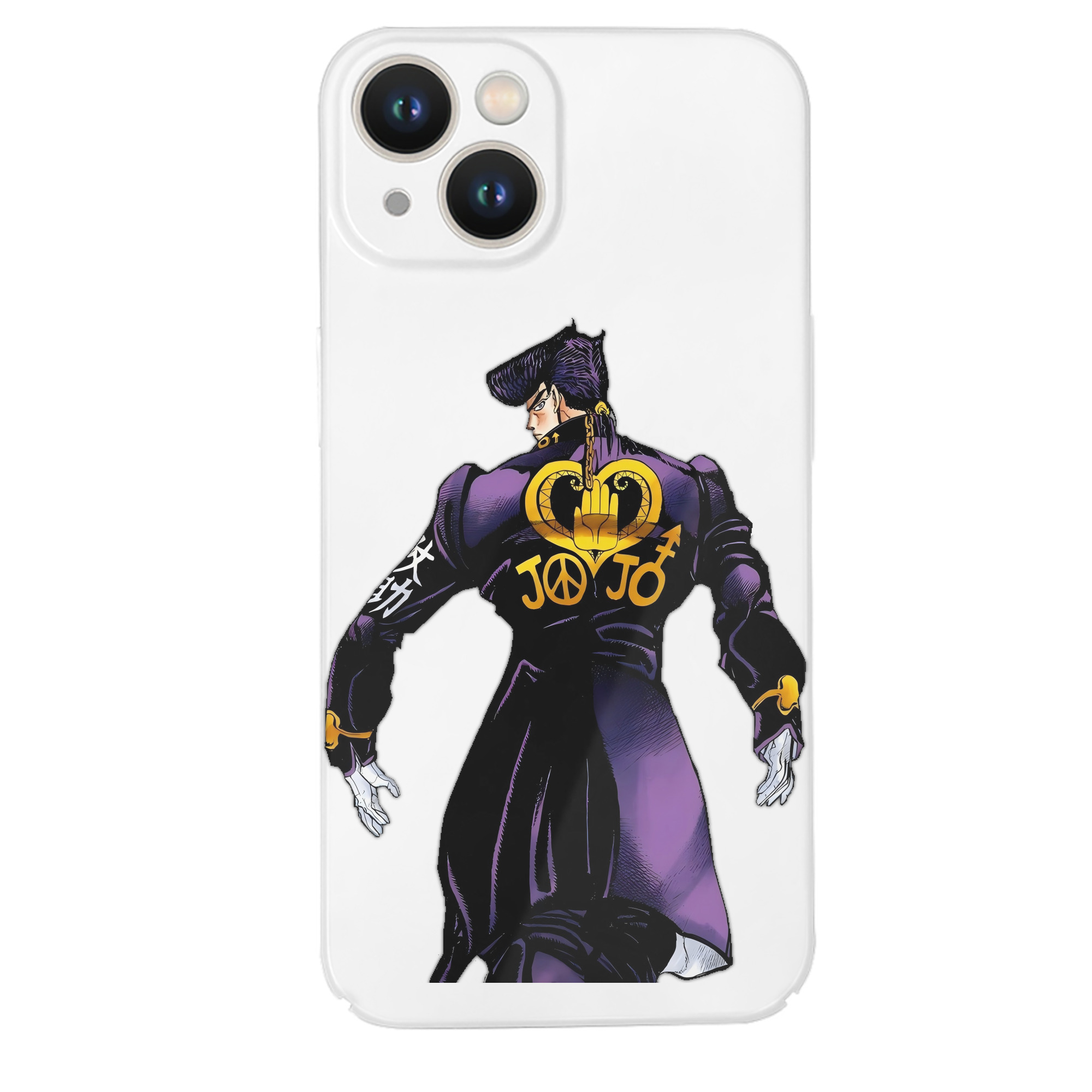 （画像用） ジョジョの奇妙な冒険 ひがしかた じょうすけ JoJo's Bizarre Adventure Higashikata Josuke 【iPhone 14シリーズ対応】ハードケース
